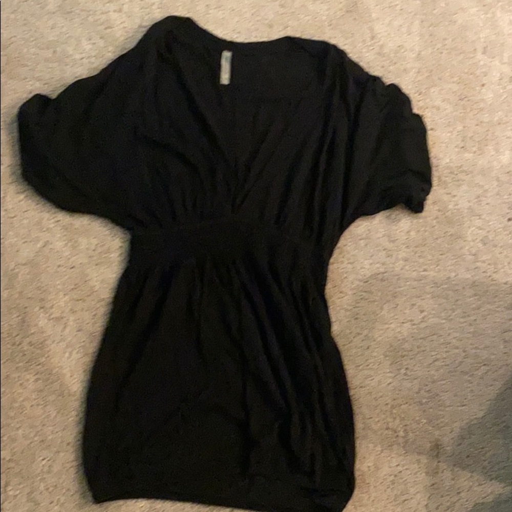 Victoria’s Secret black beach cover-up